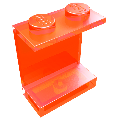 Panel 1 x 2 x 2 [Solid Studs]