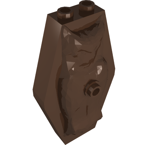 Container, Sarcophagus 2 x 4 x 6 Lid with Vampire Relief