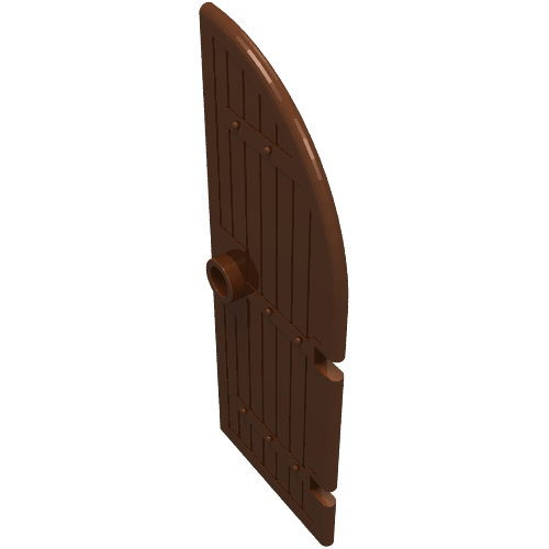 Door 1 x 3 x 6 Curved Top