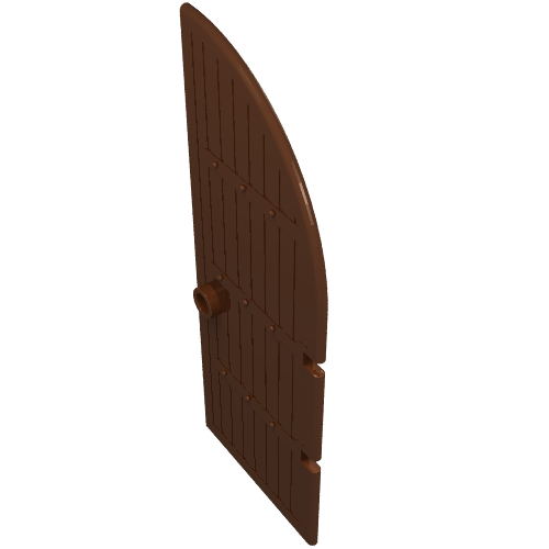 Door 1 x 4 x 8 Curved Top