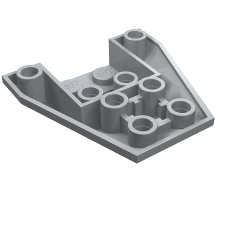 Wedge 4 x 4 Triple Inverted [4 Connections between Front Studs]