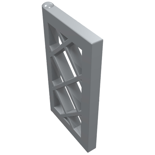 Window 1 x 2 x 3 Pane Latticed