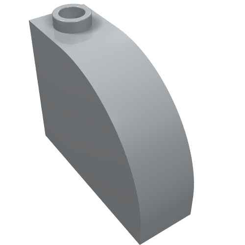 Brick 1 x 3 x 2 with Curved Top