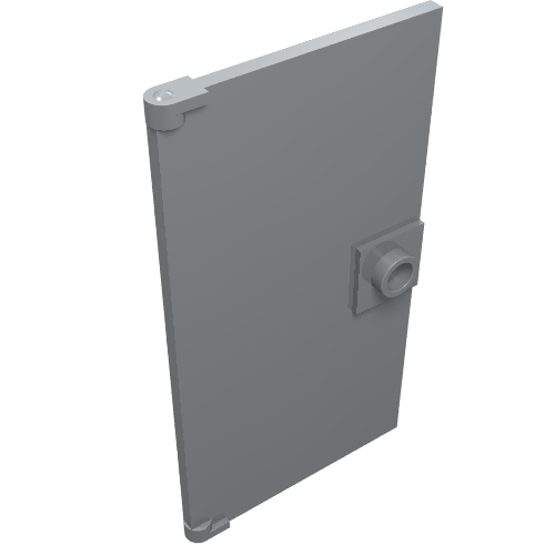 Door  1 x  4 x  6 Smooth with Square Handle Plinth