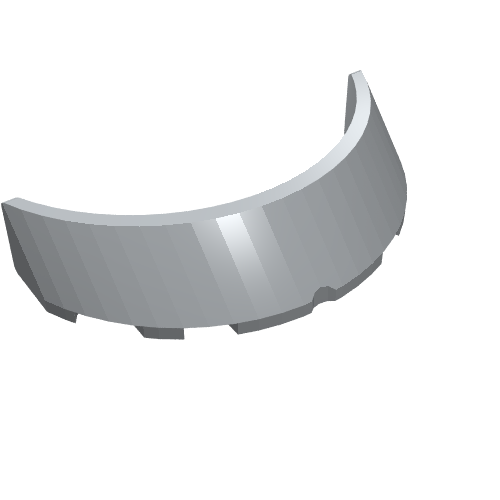 Windscreen 3 x 6 x 1 Curved