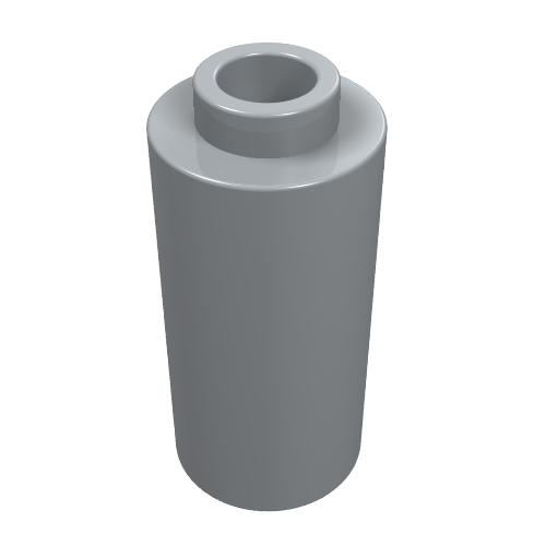 Brick, Round 1 x 1 90 Degree Elbow - No Stud