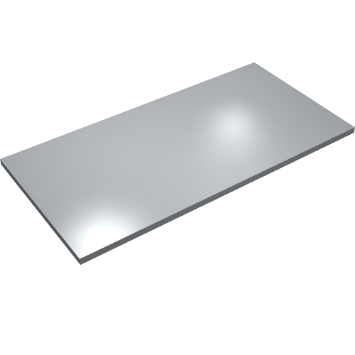 Tile 8 x 16 with Bottom Tubes