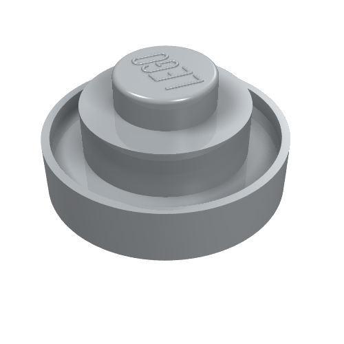 Minifig Barbell Weight