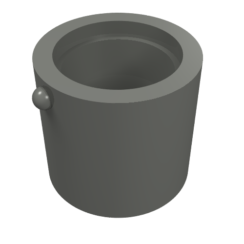 Bucket 1 x 1 x 1 Straight