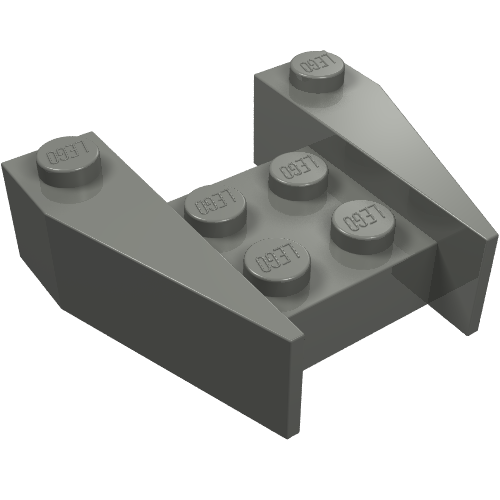 Wedge 3 x 4 [No Stud Notches]