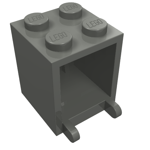 Box 2 x 2 x 2 [Solid Studs]