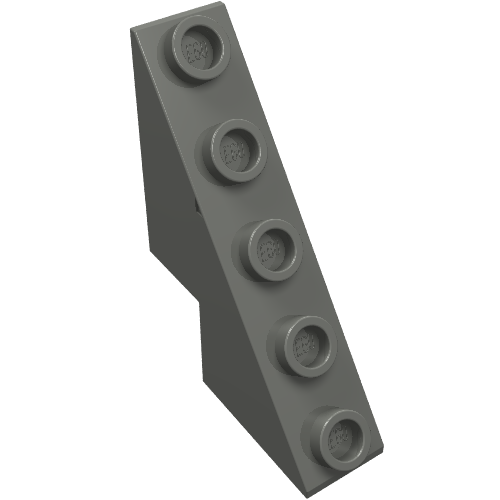 Slope 53° 3 x 1 x 3 1/3 with Studs on Slope
