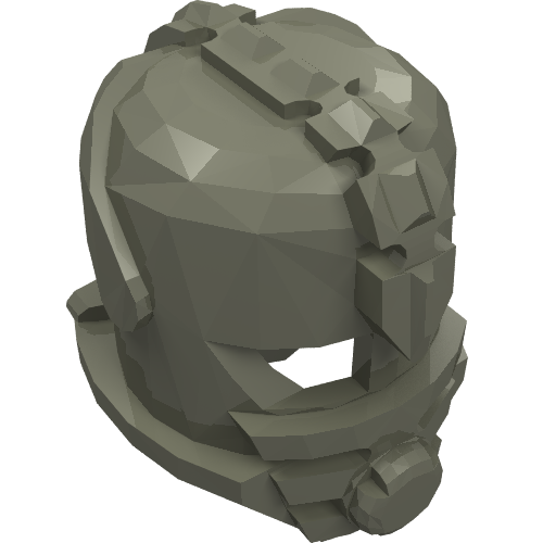 Minifig Helmet [Aquazone Stingrays]