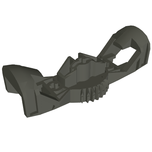 Bionicle Rahkshi Torso, Gear 7 Tooth with 3 Axle Holes
