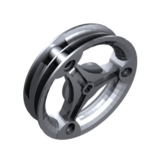 Wheel 70 x 14 mm Futuristic