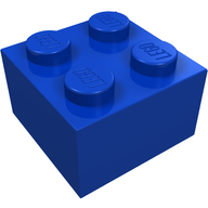 Деталь LEGO Кирпичик 2 x 2, Неизвестный