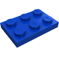 Деталь LEGO Пластина 2 x 3, Неизвестный