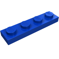 Деталь LEGO Пластина 1 x 4, Неизвестный