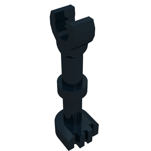 Набор LEGO Skeleton Leg Tall, Черный