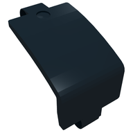 Деталь LEGO Technic Panel Curved and Bent 6 x 3, Черный