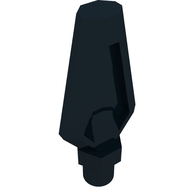 Деталь LEGO SPEAR, NO. 1, Черный