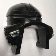 Деталь LEGO Bionicle Mask Large Kiril (Turaga Dume Style), Черный