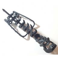 Деталь LEGO Bionicle Piraka Spine Flexible with Mask and Arm Covers, Reidak, Черный