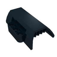 Деталь LEGO Technic Engine Block Half / Side Intake Panel, Черный