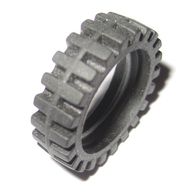 Деталь LEGO Tyre Matching Tread with Center Band 23 x 7, Черный
