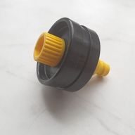 Деталь LEGO Duplo/Toolo Wheel with Connector Pin, Черный