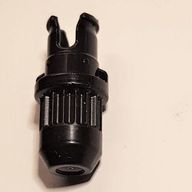 Деталь LEGO Axle for Spinner, Черный