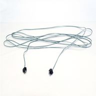 Electric, Wire 12V / 4.5V with two Variable Colour 2-prong connectors, 375 Studs Long [9700]
