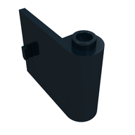 Деталь LEGO Door 1 x 3 x 2 Right - Open Between Top and Bottom Hinge, Черный