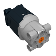 Деталь LEGO Electric Power Functions Large Motor, Черный
