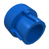 Деталь LEGO Technic Driving Ring Extension, Голубой