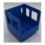 Деталь LEGO Duplo, Train Steam Engine Cabin, Голубой