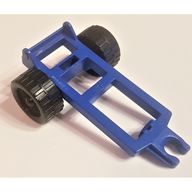 Деталь LEGO Duplo, Trailer with Frame with Small Reinforcement, Голубой
