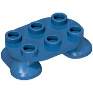 Feet, 2 x 3 x 2/3 with 6 Studs on Top