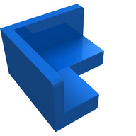 Деталь LEGO Панель угловая 2 x 2 x 1, Голубой