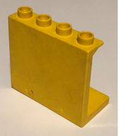 Деталь LEGO Duplo Panel 4 x 2 x 2, Голубой