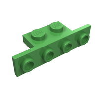 Деталь LEGO Кронштейн 1 x 2 - 1 x 4, Ярко-зеленый