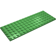 Деталь LEGO Пластина 6 x 16, Ярко-зеленый