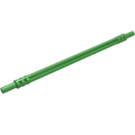 Деталь LEGO Hose Soft Axle 12, Ярко-зеленый