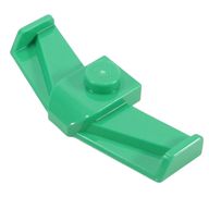 Деталь LEGO Vehicle Body, Front Fender 1 x 4, Formula 1, Ярко-зеленый