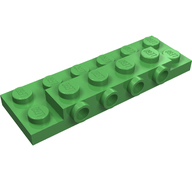 Деталь LEGO Пластина специальная 2 x 6 x 2/3, Ярко-зеленый