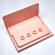 Деталь LEGO Scala Wall Shelf 6 x 3 x 4, Светлый лососевый