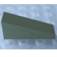 Деталь LEGO Modulex Slope 1 x 3 (18 degree, 1:3 slope), Modulex коричневый