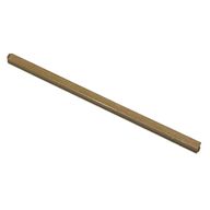 Деталь LEGO Modulex Window Frame Section - Single Partition, Modulex коричневый
