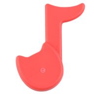 Деталь LEGO Musical Note with Cat Ear, Коралловый
