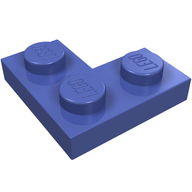 Деталь LEGO Пластина угловая 2 x 2, Сиреневый